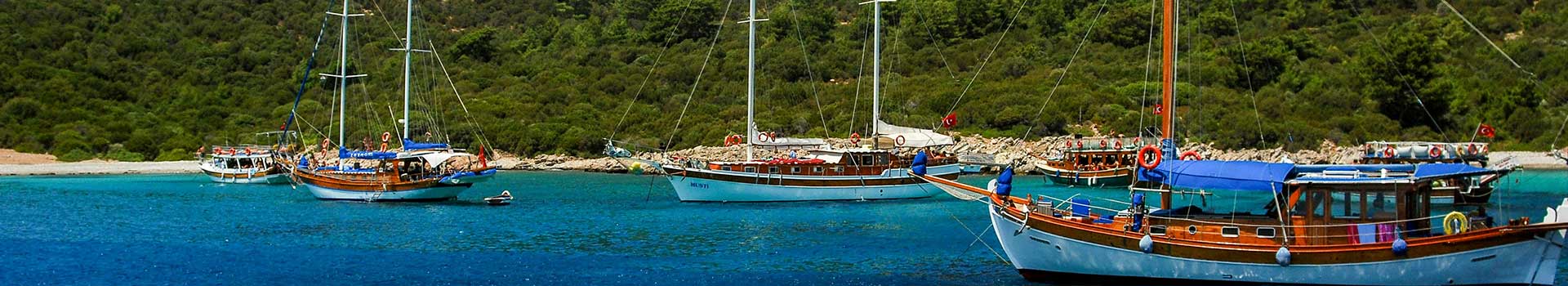 Alquilar goletas en Turquía en verano de 2025