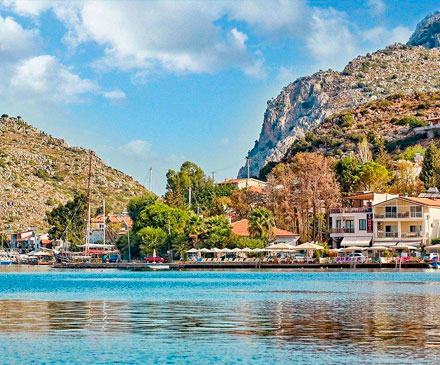 Rutas en Turquía (Golfo de Hisarönü)